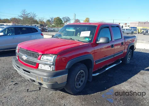 2005 Chevrolet Silverado 1500 Z71 from USA, damaged, VIN 2GCEK13T451115806